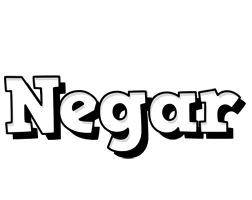 Negar snowing logo