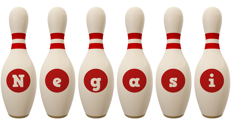 Negasi bowling-pin logo