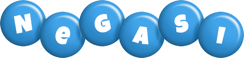 Negasi candy-blue logo