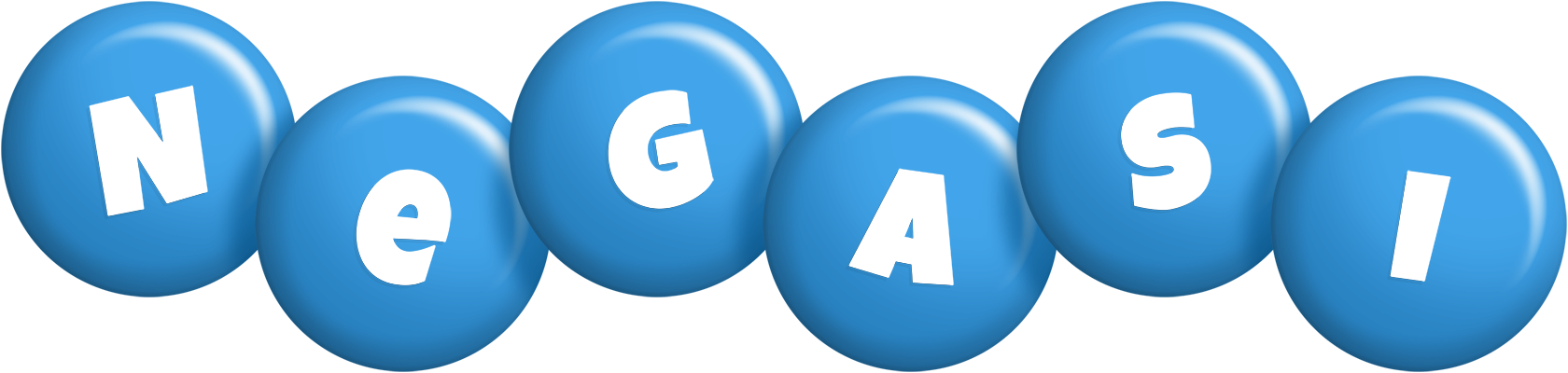 Negasi candy-blue logo