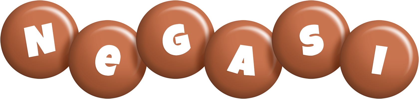 Negasi candy-brown logo