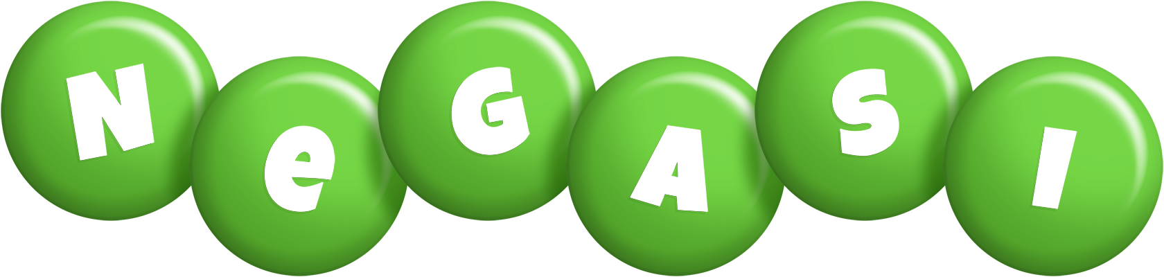 Negasi candy-green logo