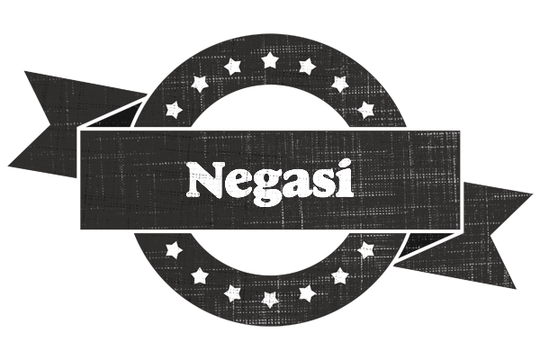 Negasi grunge logo