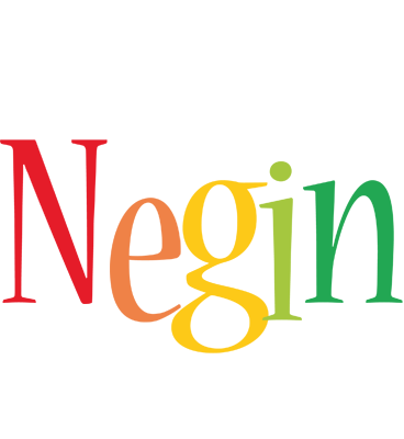 Negin birthday logo
