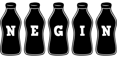 Negin bottle logo