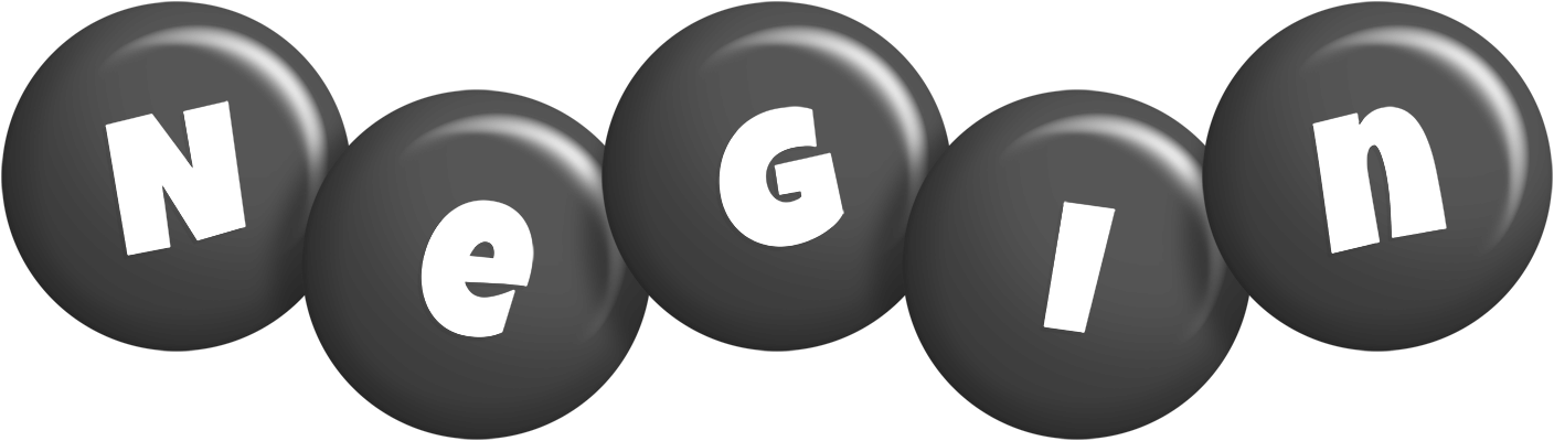 Negin candy-black logo
