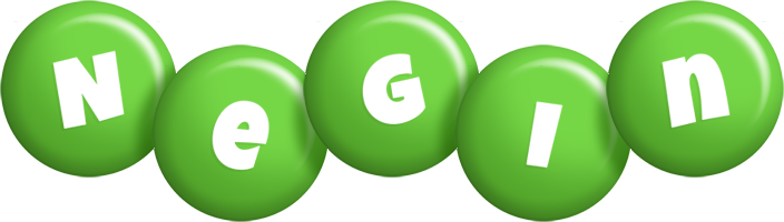 Negin candy-green logo