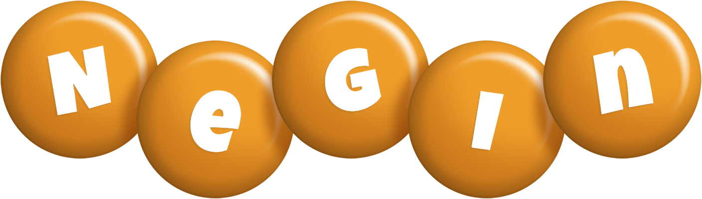 Negin candy-orange logo