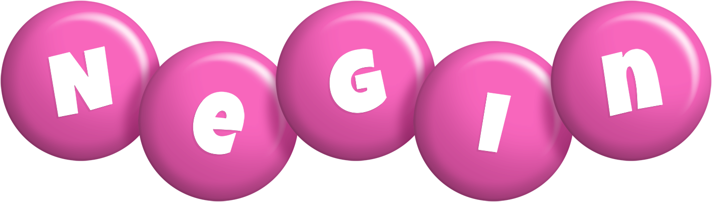 Negin candy-pink logo