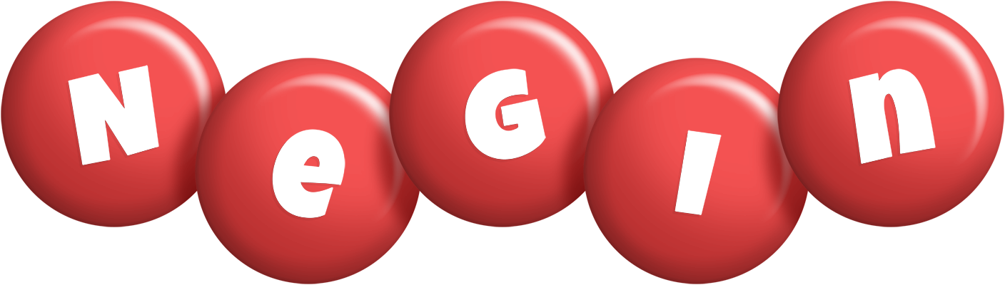 Negin candy-red logo