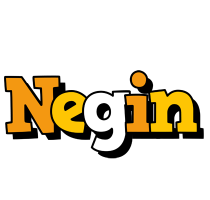 Negin cartoon logo