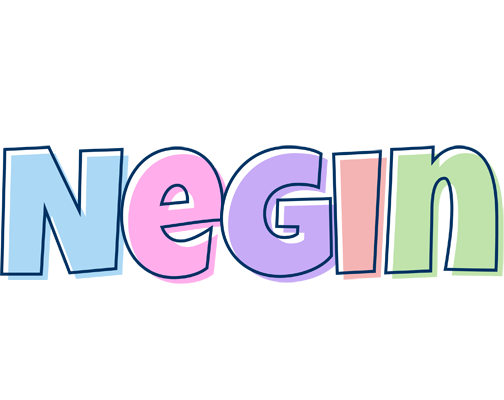 Negin pastel logo