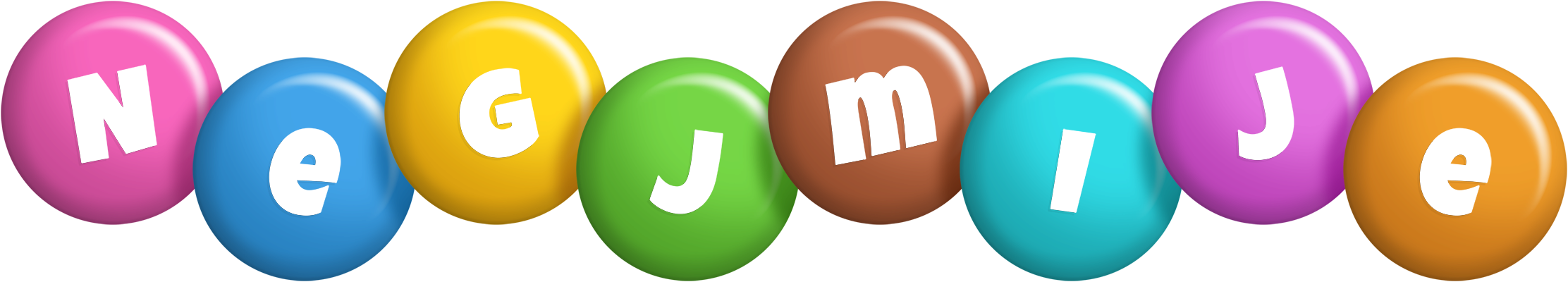 Negjmije candy logo