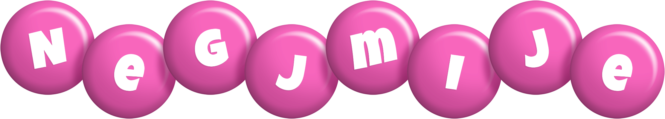 Negjmije candy-pink logo