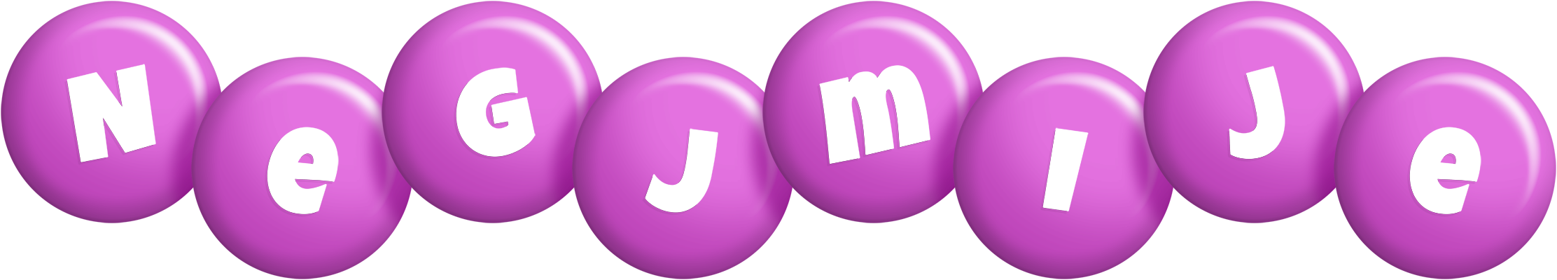 Negjmije candy-purple logo