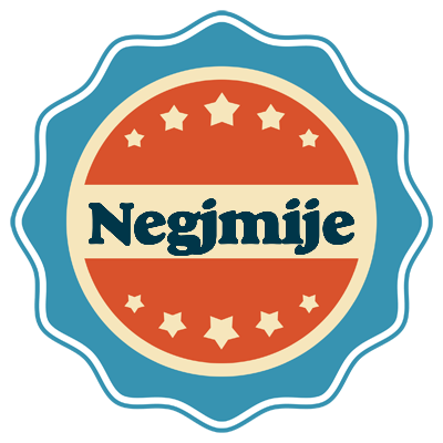 Negjmije labels logo