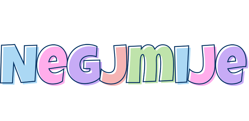 Negjmije pastel logo
