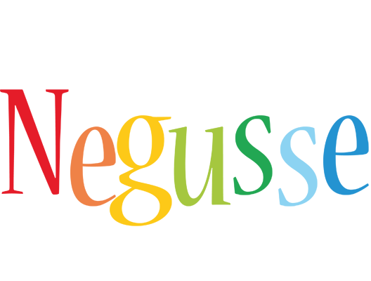 Negusse birthday logo