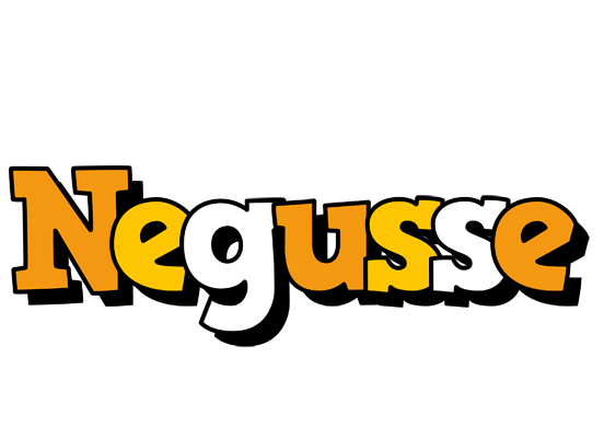 Negusse cartoon logo