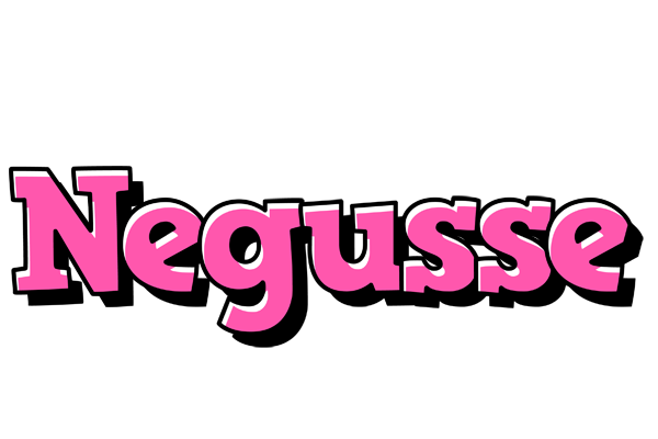 Negusse girlish logo