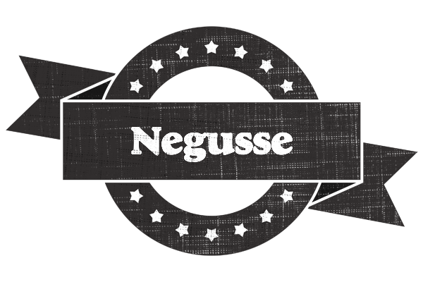 Negusse grunge logo