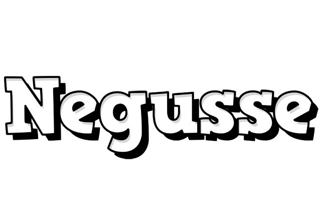 Negusse snowing logo