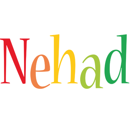 Nehad birthday logo