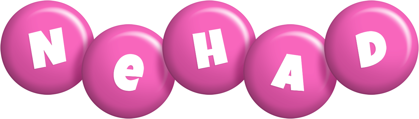 Nehad candy-pink logo