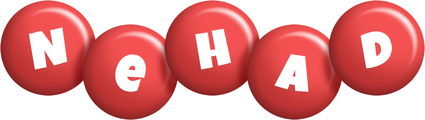Nehad candy-red logo