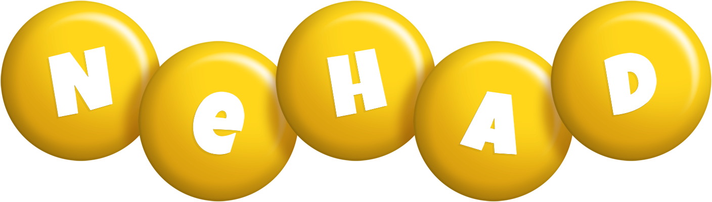 Nehad candy-yellow logo