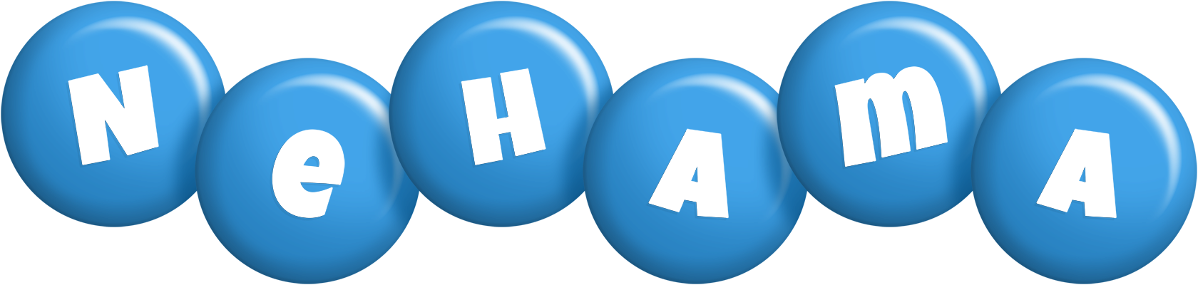 Nehama candy-blue logo