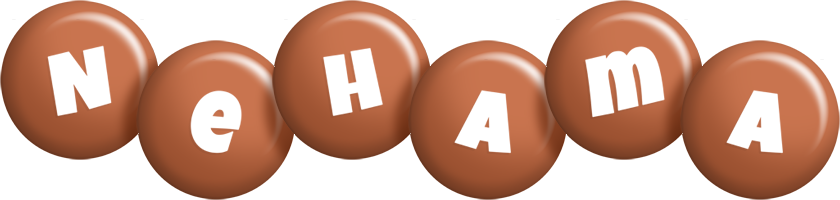 Nehama candy-brown logo