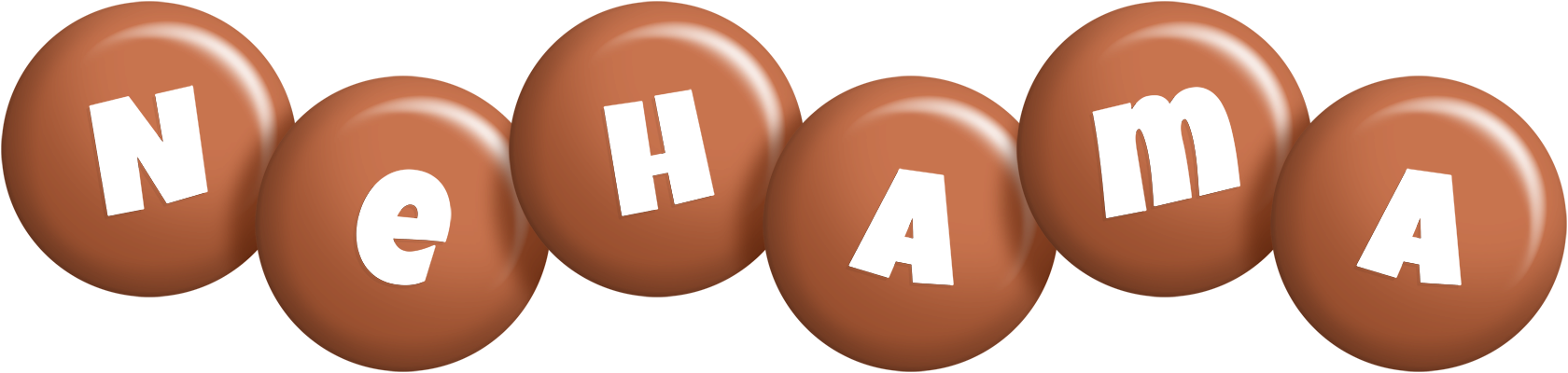 Nehama candy-brown logo