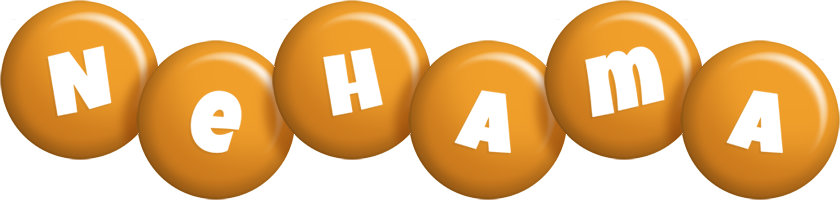 Nehama candy-orange logo