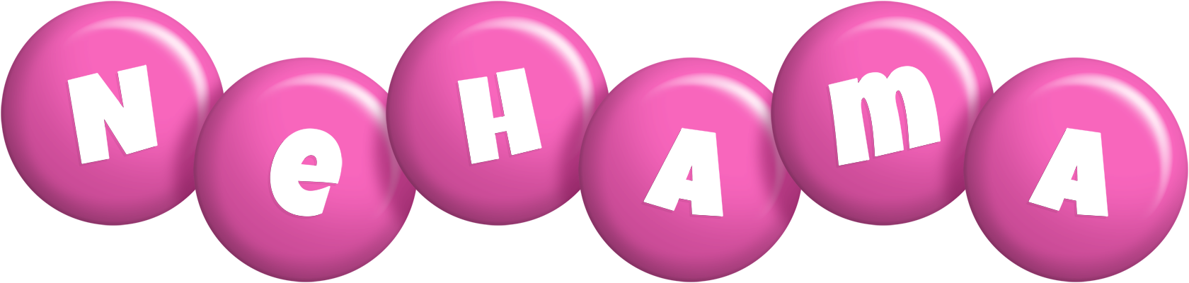 Nehama candy-pink logo