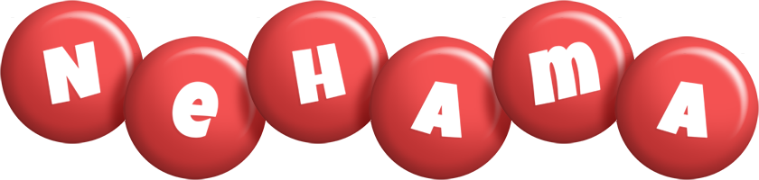 Nehama candy-red logo