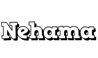 Nehama snowing logo