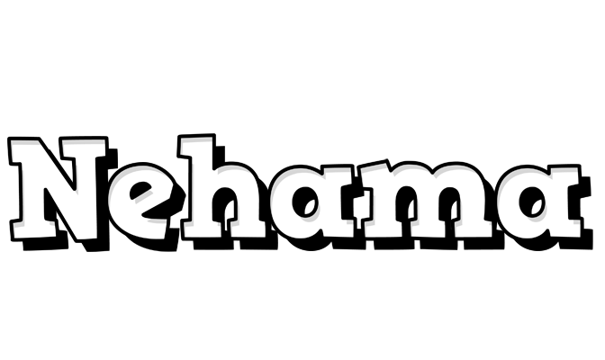 Nehama snowing logo