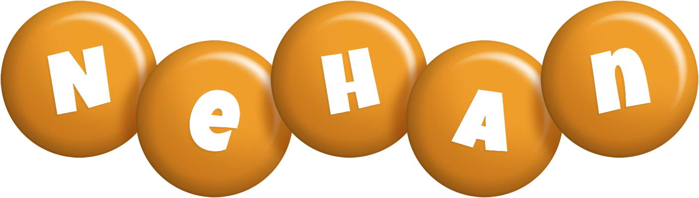 Nehan candy-orange logo