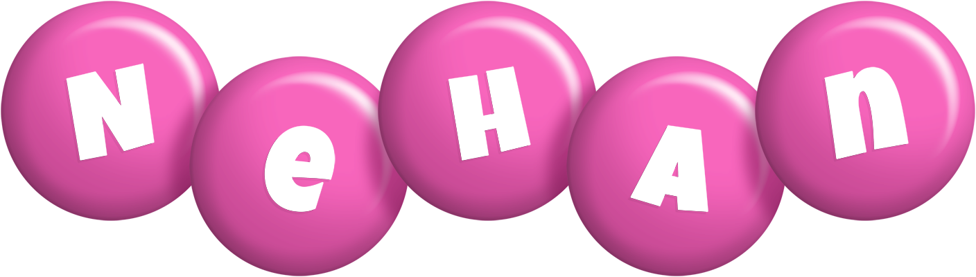 Nehan candy-pink logo