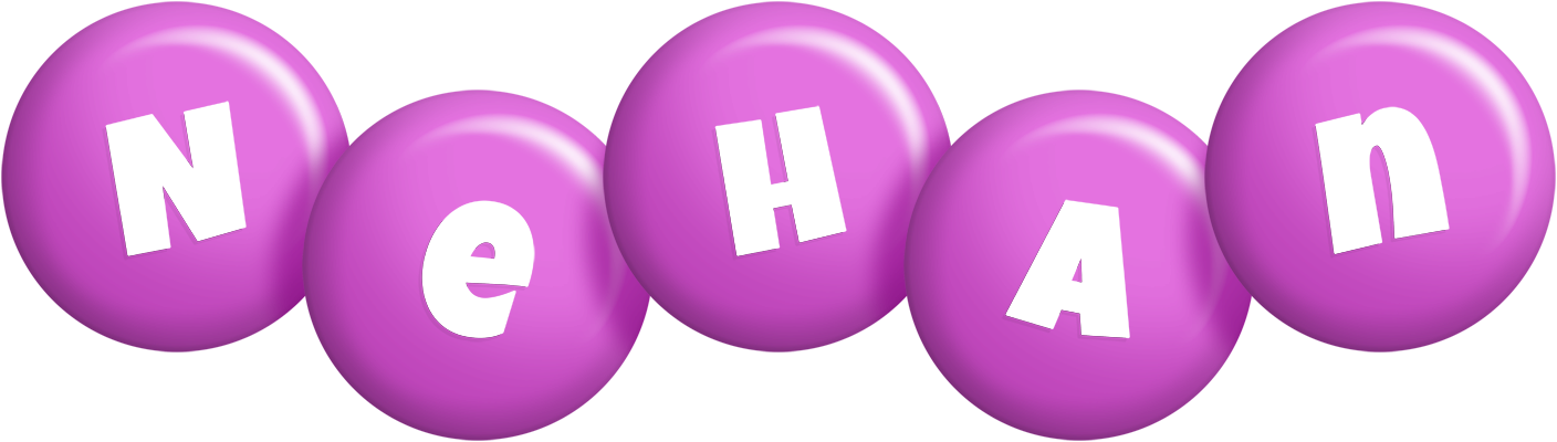 Nehan candy-purple logo