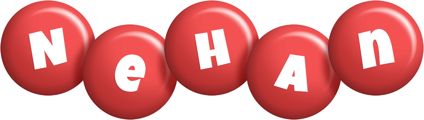 Nehan candy-red logo