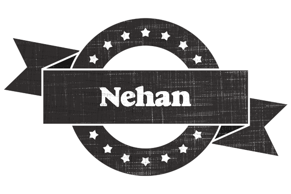 Nehan grunge logo