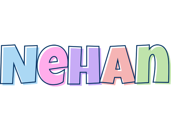 Nehan pastel logo