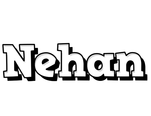 Nehan snowing logo