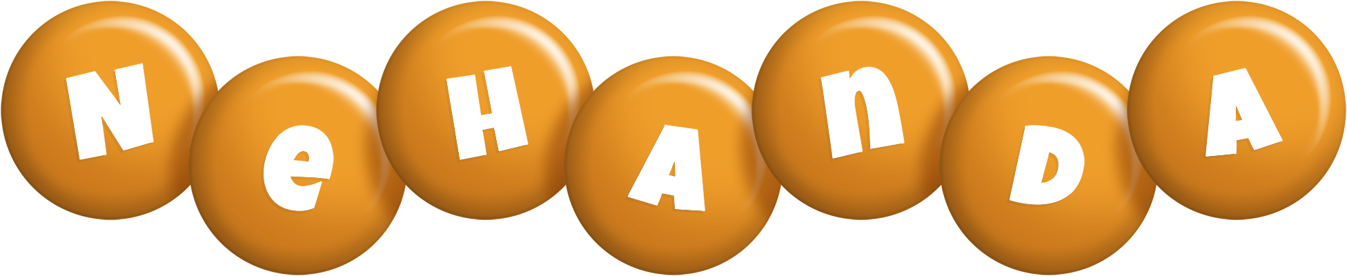 Nehanda candy-orange logo