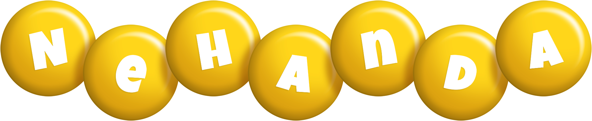 Nehanda candy-yellow logo