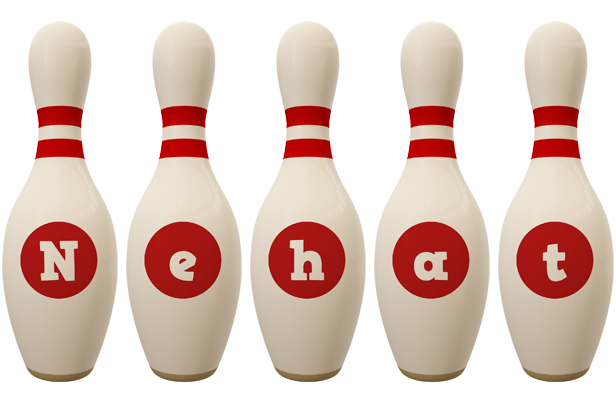 Nehat bowling-pin logo