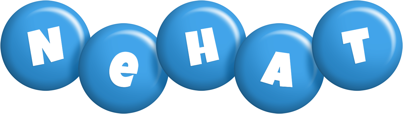 Nehat candy-blue logo