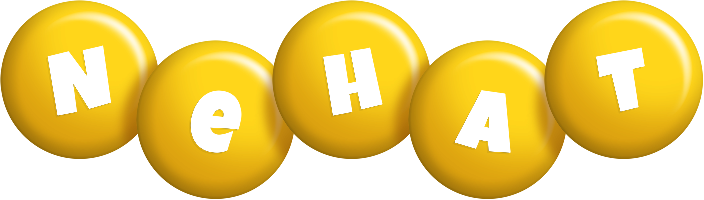 Nehat candy-yellow logo